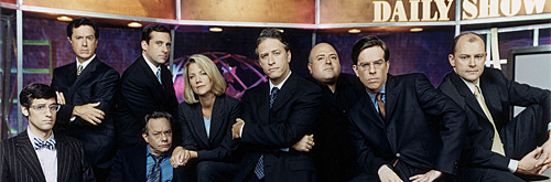 daily show news team circa 1990s