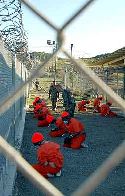 detainess at Guantanamo Bay