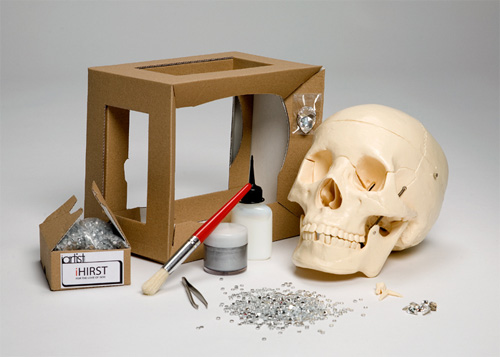 Damien Hirst skull kit