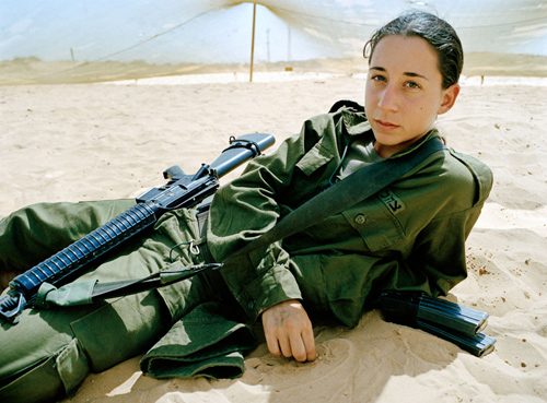 Waiting for Hand Grenade Practice, Southern Israel by Rachel Papo